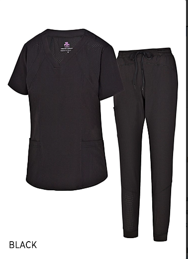 WOMEN COOL STRETCH JOGGER SCRUB SETS