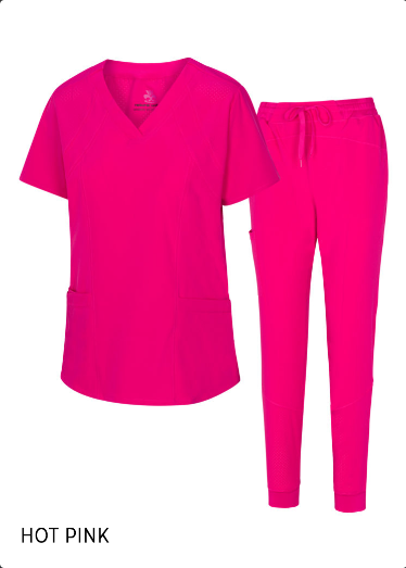 WOMEN COOL STRETCH JOGGER SCRUB SETS