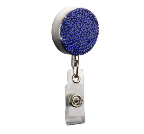 Rhinestone Badge Holder