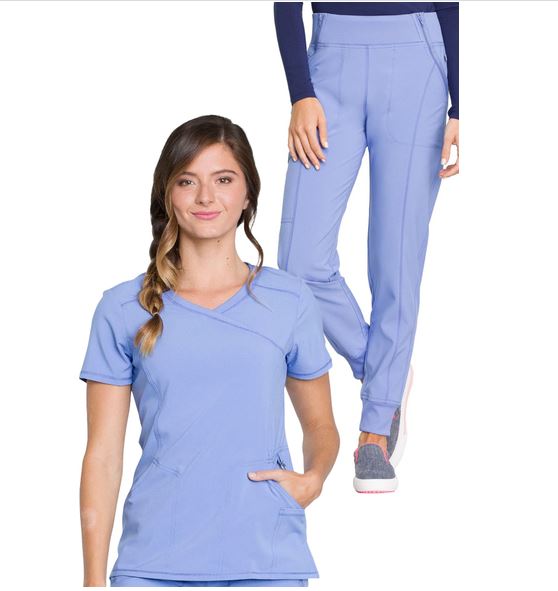 Women Modern Classic Stretch Top by Cherokee Rev