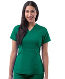 Adar V-Neck Scrub Top