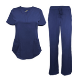 STRETCH V-NECK 2 POCKET SCRUB SETS