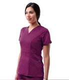 Adar V-Neck Scrub Top