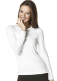 Wonder Wink LONG SLEEVE UNDER SCRUB STRETCH T-SHIRT